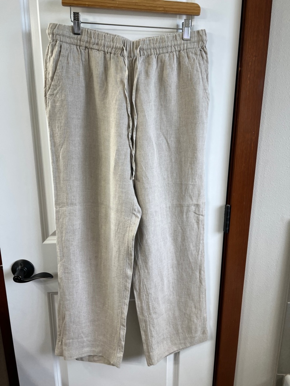 Charter Club Luxury Beige  Linen pants